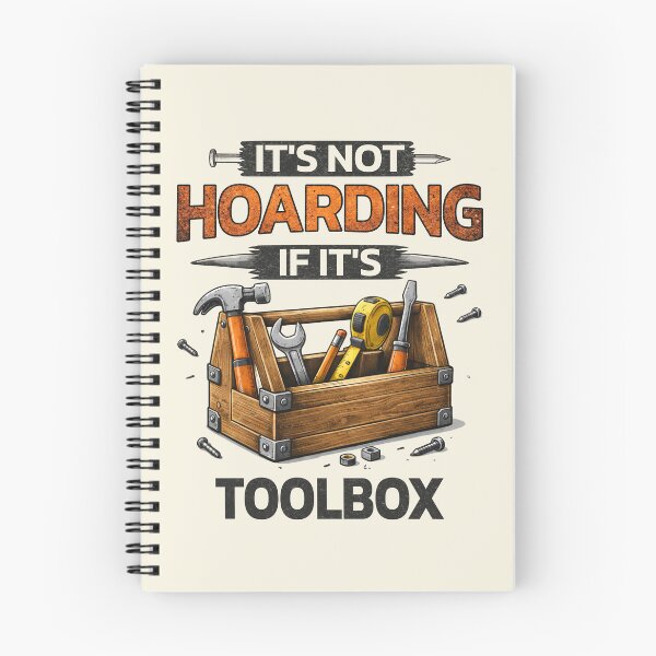 Item preview, It’s Not Hoarding If It’s Tools – Handyman Tool Box Humor Design designed and sold by s.waniel1.