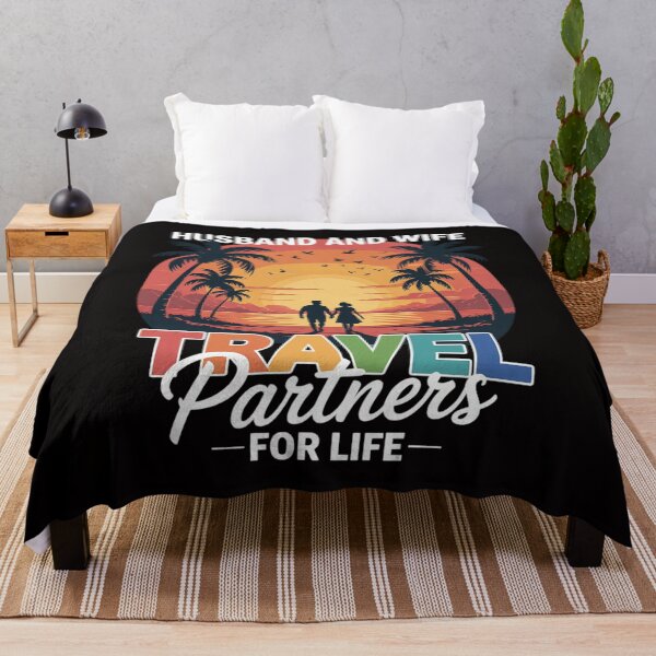 Item preview, Husband And Wife Travel Partners For Life - Beach Traveling designed and sold by ForestMmost.