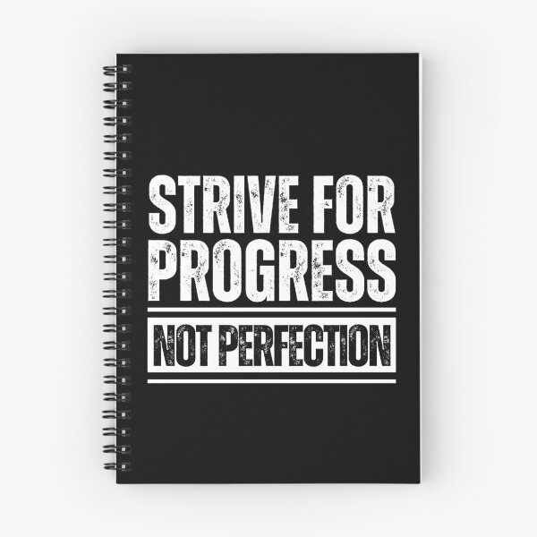 Item preview, Strive for progress not perfection designed and sold by Dondonmart.