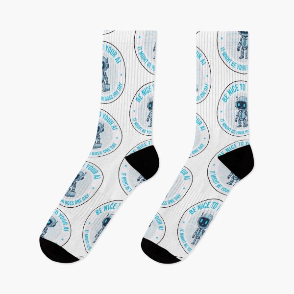 Item preview, Be Nice to Your AI,  It Might Be Your Boss One Day. designed and sold by Gnfree.