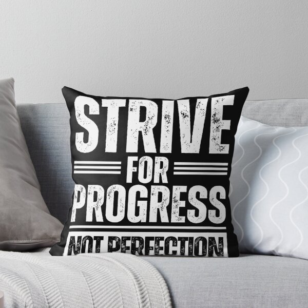 Item preview, Strive for progress not perfection designed and sold by Dondonmart.