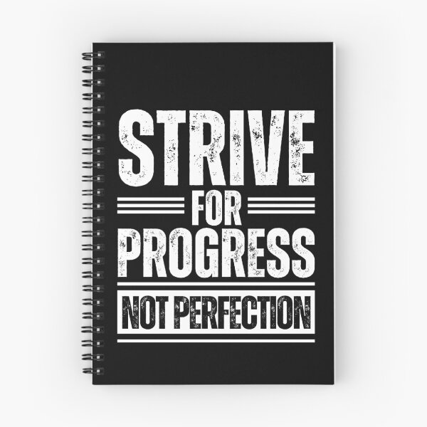 Item preview, Strive for progress not perfection designed and sold by Dondonmart.