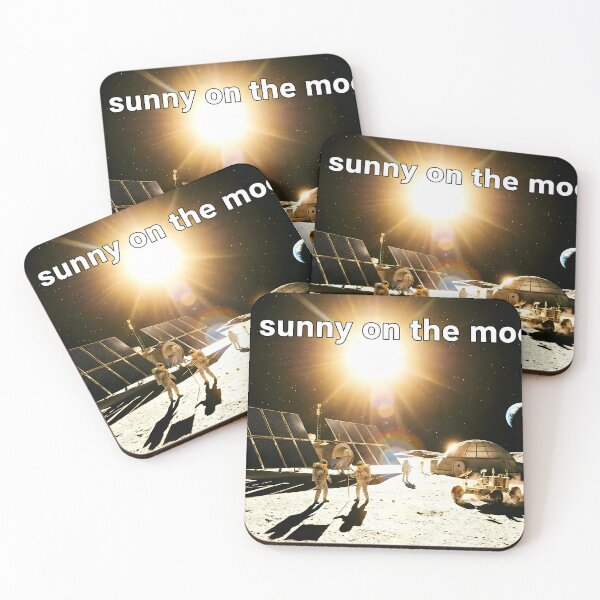 Item preview, It's sunny on the moon designed and sold by increlon.
