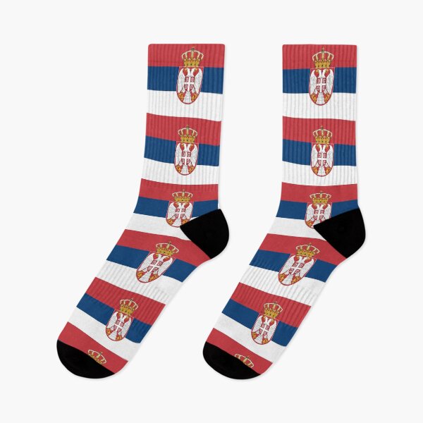 Item preview, Serbia National Flag Classic Design designed and sold by NTGUILTY.