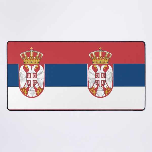 Item preview, Serbia National Flag Classic Design designed and sold by NTGUILTY.