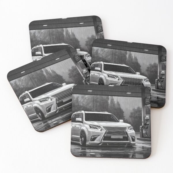 Item preview, Tuned Lexus in chalk-ink street art style designed and sold by Salimgor Hangaround Music.