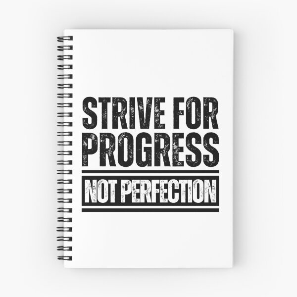 Item preview, Strive for progress not perfection designed and sold by Dondonmart.