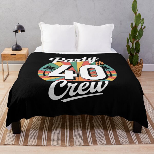 Item preview, 40th Party Crew Birthday Squad 40 Year Old Birthday designed and sold by PowAcademy.