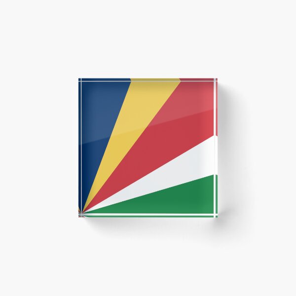 Item preview, Seychelles National Flag Vibrant Design designed and sold by NTGUILTY.