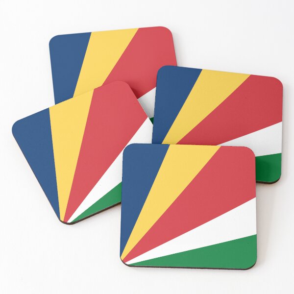 Item preview, Seychelles National Flag Vibrant Design designed and sold by NTGUILTY.