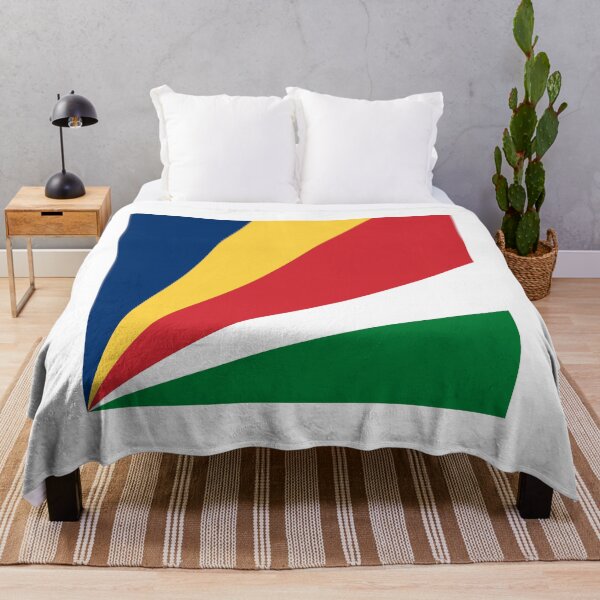 Item preview, Seychelles National Flag Vibrant Design designed and sold by NTGUILTY.