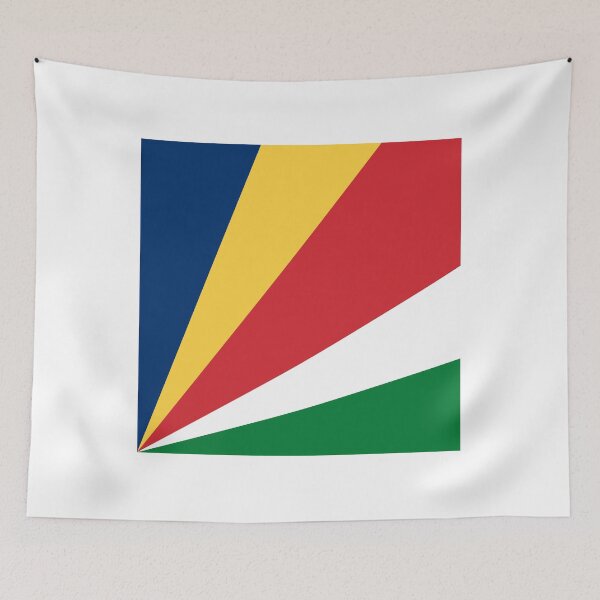 Item preview, Seychelles National Flag Vibrant Design designed and sold by NTGUILTY.
