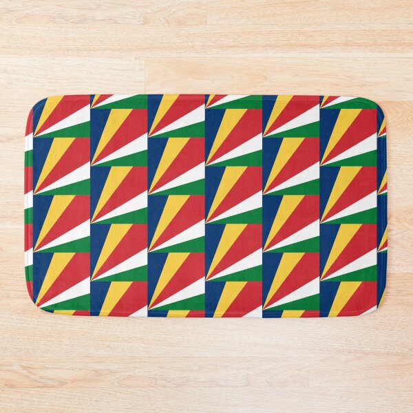Item preview, Seychelles National Flag Vibrant Design designed and sold by NTGUILTY.