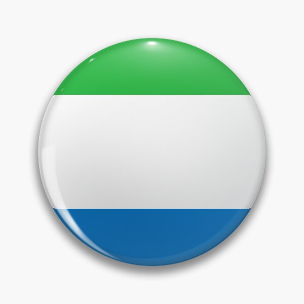 Item preview, Sierra Leone National Flag Clean Design designed and sold by NTGUILTY.