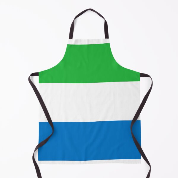 Item preview, Sierra Leone National Flag Clean Design designed and sold by NTGUILTY.