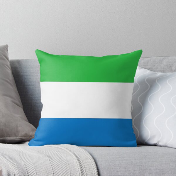 Item preview, Sierra Leone National Flag Clean Design designed and sold by NTGUILTY.
