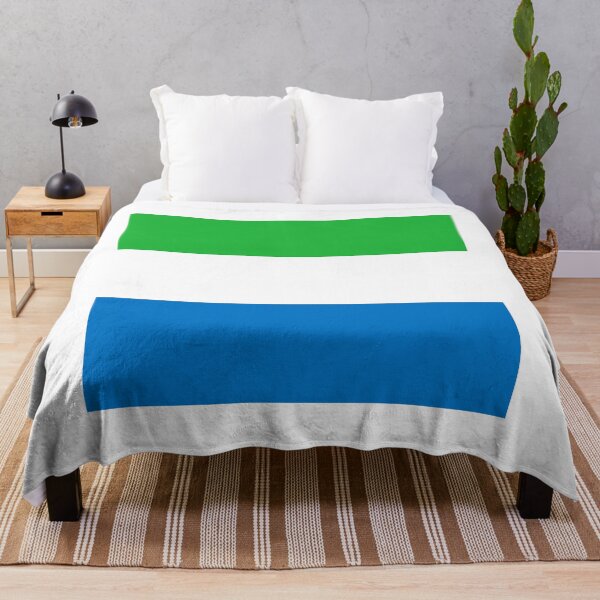 Item preview, Sierra Leone National Flag Clean Design designed and sold by NTGUILTY.
