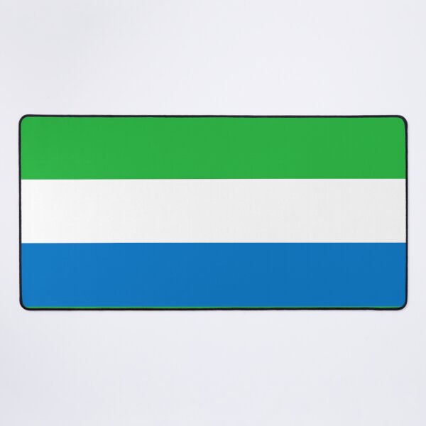 Item preview, Sierra Leone National Flag Clean Design designed and sold by NTGUILTY.