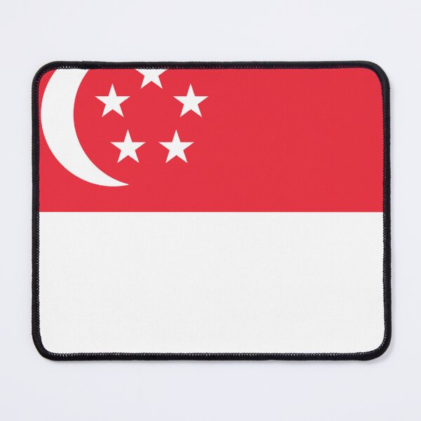 Item preview, Singapore National Flag Clean Design designed and sold by NTGUILTY.