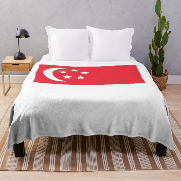 Item preview, Singapore National Flag Clean Design designed and sold by NTGUILTY.