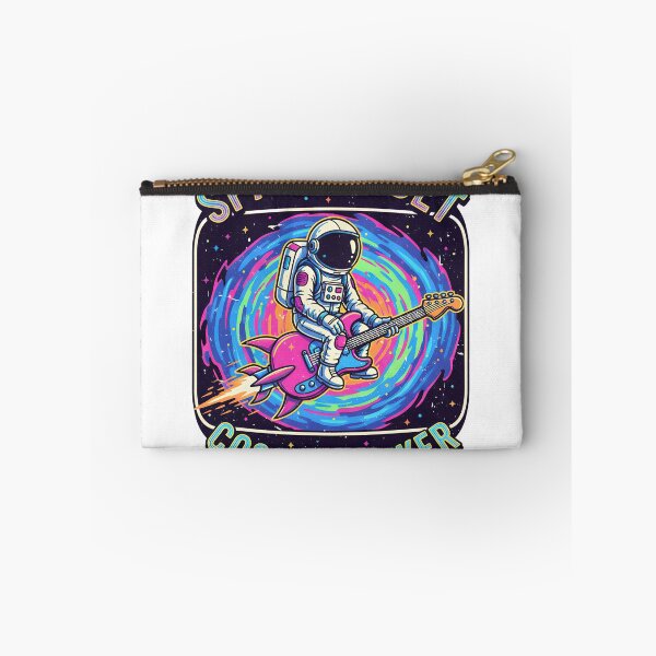 Item preview, Space Cadet Cosmic Rocker - Astronaut Riding Guitar Rocket designed and sold by Barek532.