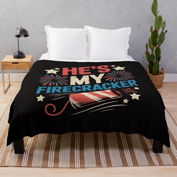 Item preview, He's My Firecracker His And Hers 4th of July Couples designed and sold by portcrysral.
