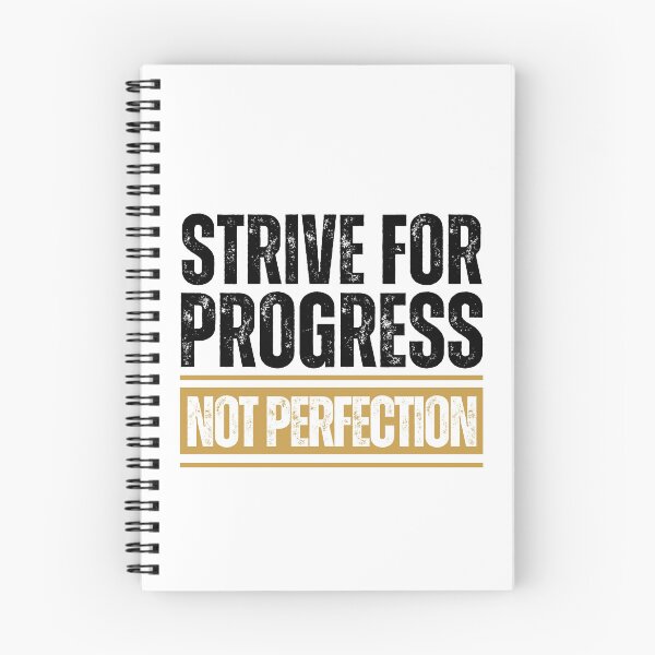 Item preview, Strive for progress not perfection designed and sold by Dondonmart.