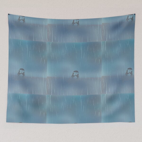 Item preview, Penguins Through the Rain designed and sold by XandyrQ.