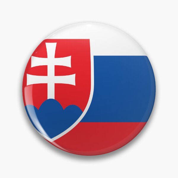 Item preview, Slovakia National Flag Classic Design designed and sold by NTGUILTY.