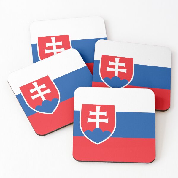 Item preview, Slovakia National Flag Classic Design designed and sold by NTGUILTY.
