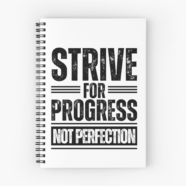 Item preview, Strive for progress not perfection designed and sold by Dondonmart.