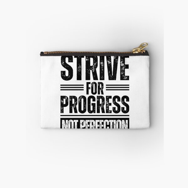 Item preview, Strive for progress not perfection designed and sold by Dondonmart.