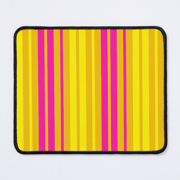 Item preview, Yellow Pink Stripes On Yellow Pattern Design  designed and sold by PatternTitan.