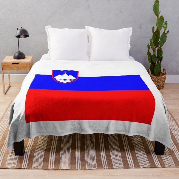 Item preview, Slovenia National Flag Classic Design designed and sold by NTGUILTY.