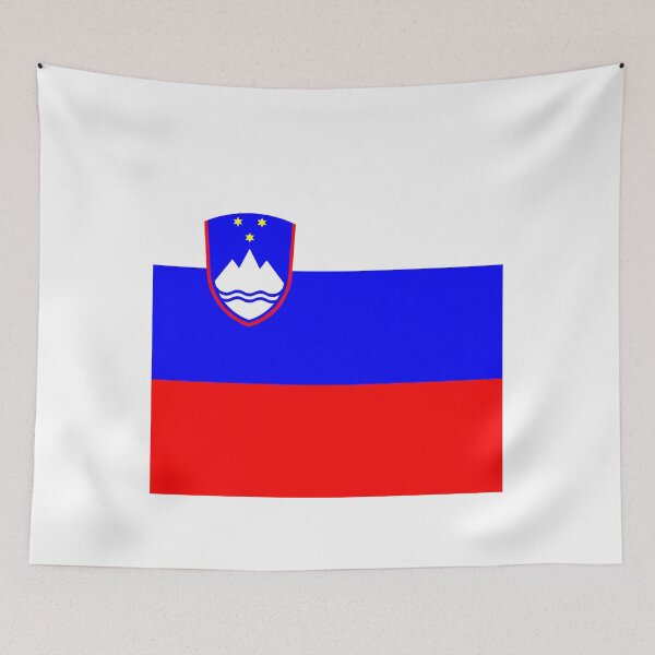 Item preview, Slovenia National Flag Classic Design designed and sold by NTGUILTY.
