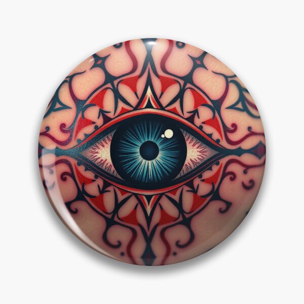 Item preview, EVIL EYE RED protection, strength, and courage designed and sold by syamkumar s.