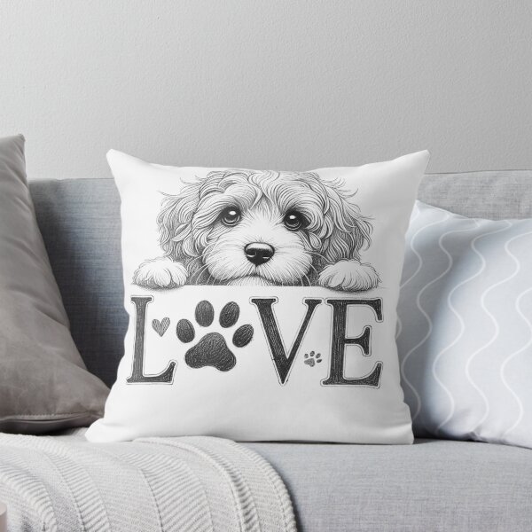 Item preview, Cavapoo Dog Love Paw Design for Men Women  for Mom Dad Kids designed and sold by SALI MANI.