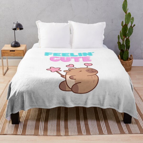 Item preview, Feelin' Cute Capybara  designed and sold by Bluerange27.