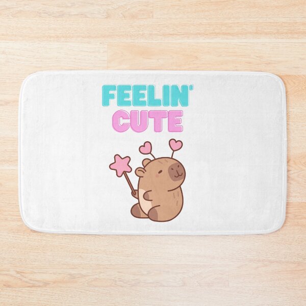 Item preview, Feelin' Cute Capybara  designed and sold by Bluerange27.