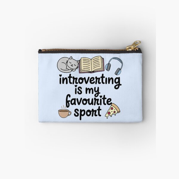 Item preview, introverting is my favourite sport - doodles designed and sold by FandomizedRose.