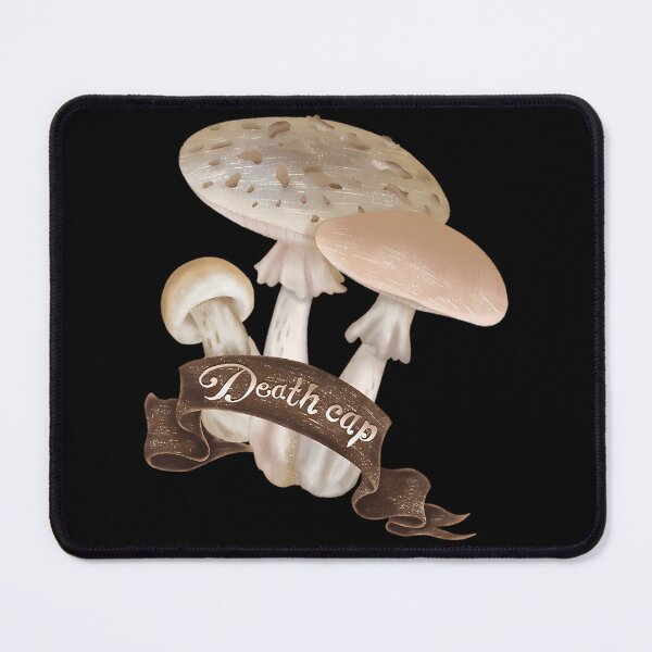 Item preview, Death Cap Mushroom Illustration designed and sold by awesnayang8.