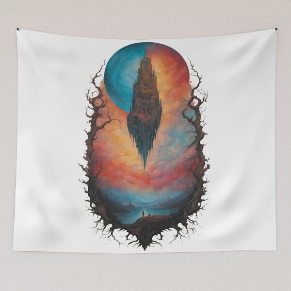 Item preview, The Floating Citadel designed and sold by DABIORA.