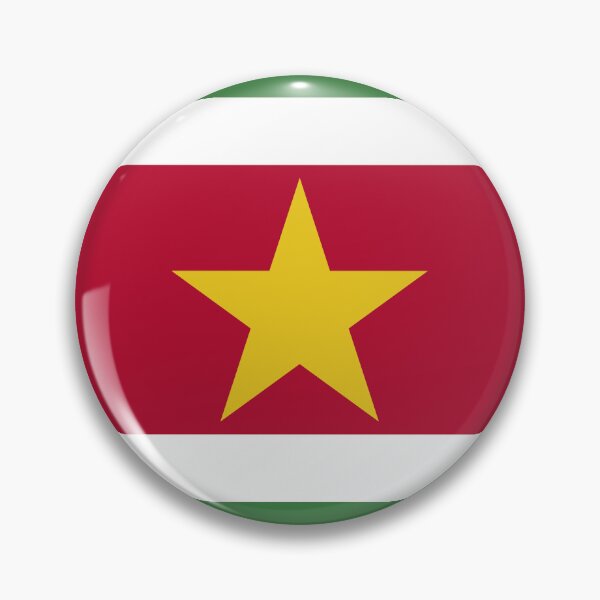 Item preview, Suriname National Flag Vibrant Design designed and sold by NTGUILTY.