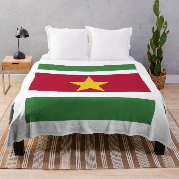 Item preview, Suriname National Flag Vibrant Design designed and sold by NTGUILTY.