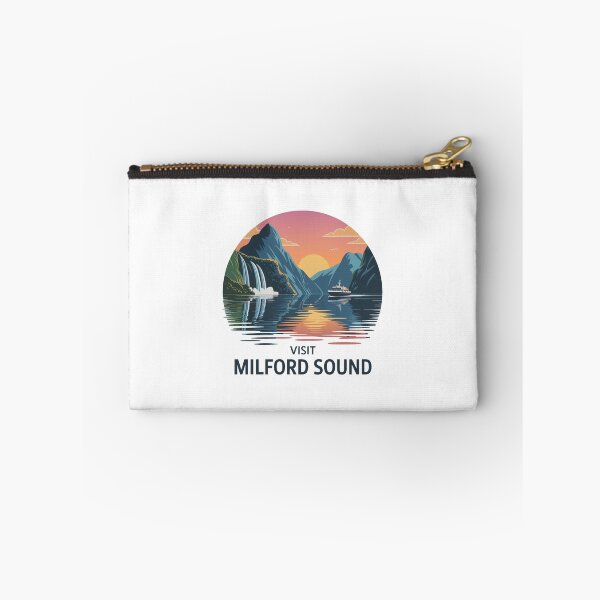 Item preview, Vintage Milford Sound New Zealand Fjord designed and sold by Blok45.