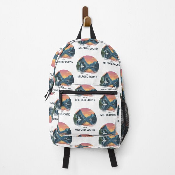 Item preview, Vintage Milford Sound New Zealand Fjord designed and sold by Blok45.