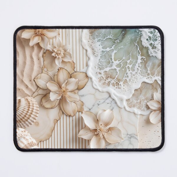 Item preview, Abstract, Floral, Coastal, Beige, Cream, Summer, Boho Chic designed and sold by SolaoLab.