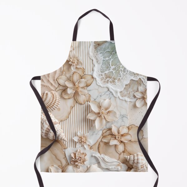 Item preview, Abstract, Floral, Coastal, Beige, Cream, Summer, Boho Chic designed and sold by SolaoLab.