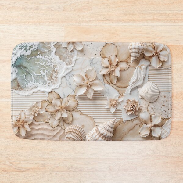 Item preview, Abstract, Floral, Coastal, Beige, Cream, Summer, Boho Chic designed and sold by SolaoLab.