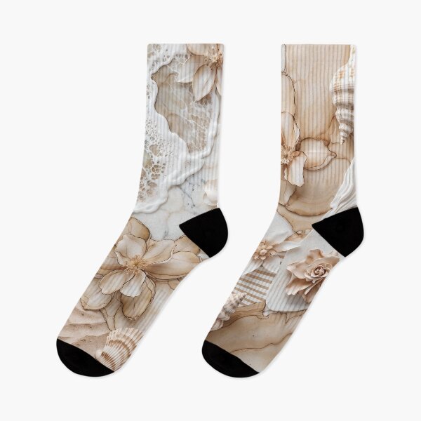 Item preview, Abstract, Floral, Coastal, Beige, Cream, Summer, Boho Chic designed and sold by SolaoLab.